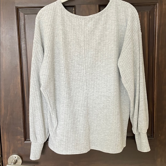 Liverpool Los Angeles Sweater - Gray Size Small - Picture 3 of 5